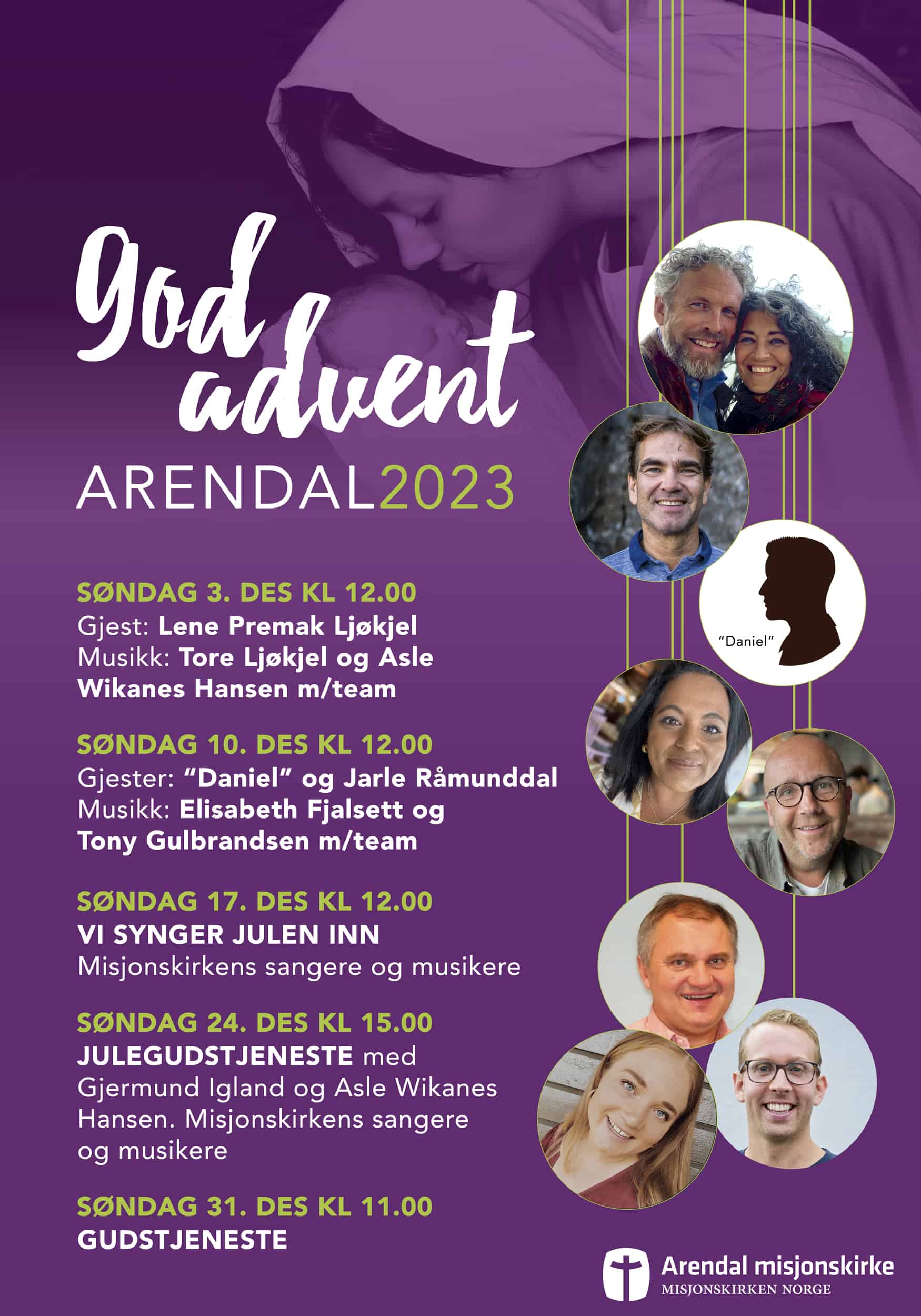 God advent Arendal_full plakat_til web